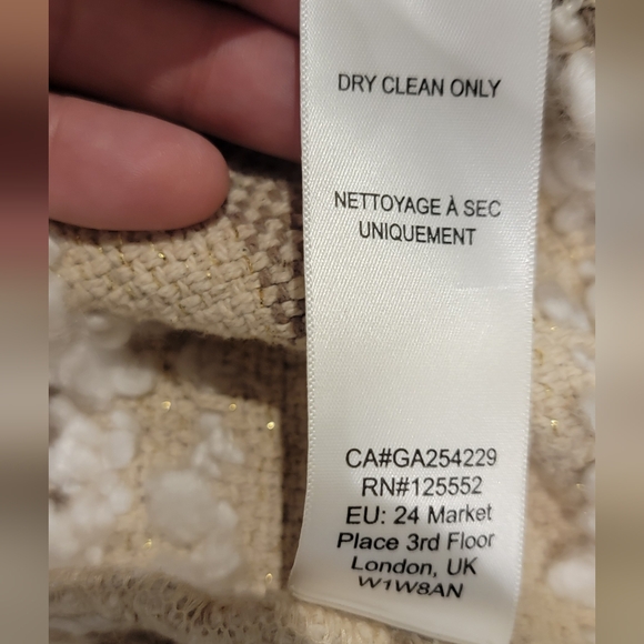 Anthropology Anthropologie Dolan Fringe Bobo Jacket Large - Picture 8 of 11